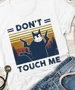 Don't Touch Me Pewpew Cat T-Shirt