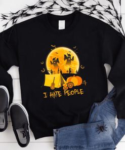 I Hate People Tee Camping Halloween Sweatshirt