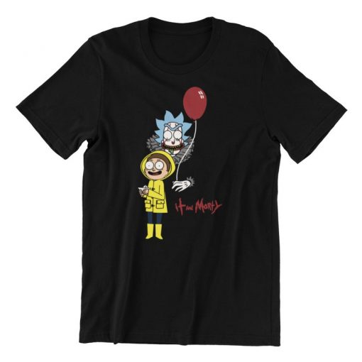 IT & Morty Funny Halloween T-Shirt