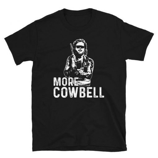 More Cowbell Funny Comedy Drummer Shirt