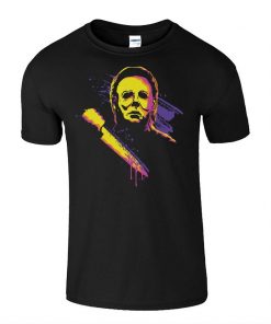 Neon Michael Myers Halloween T-Shirt