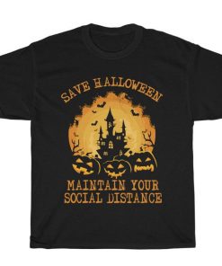 Save Halloween Social Distance TShirt 324