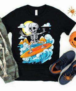 Skeleton Surfing Shirt