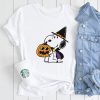 Snoopy Halloween pumpkin Peanuts T-Shirt