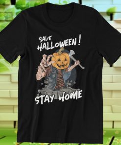 Social Distancing Save Halloween Stay Home Funny Quarantine Unisex T-shirt