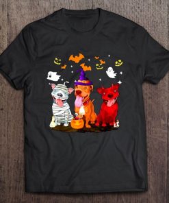 Spooky Pitbulls Shirt