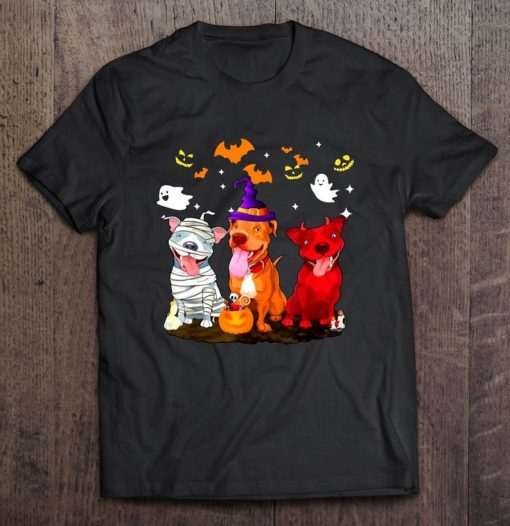 Spooky Pitbulls Shirt