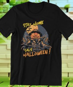 Stay Home Save Halloween Funny Quarantine Unisex T-shirt