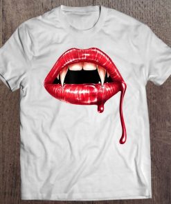 Vampire Fangs Lips Shirt