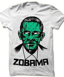Zombie Obama Halloween T Shirt