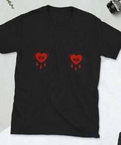 heart boob shirt