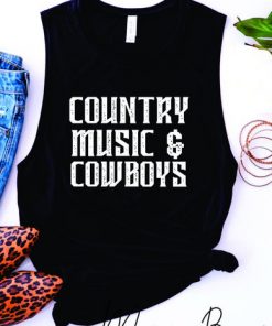 Country music and cowboys Tank Top