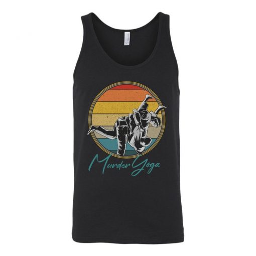 Murder Yoga Canvas Unisex Tank Top