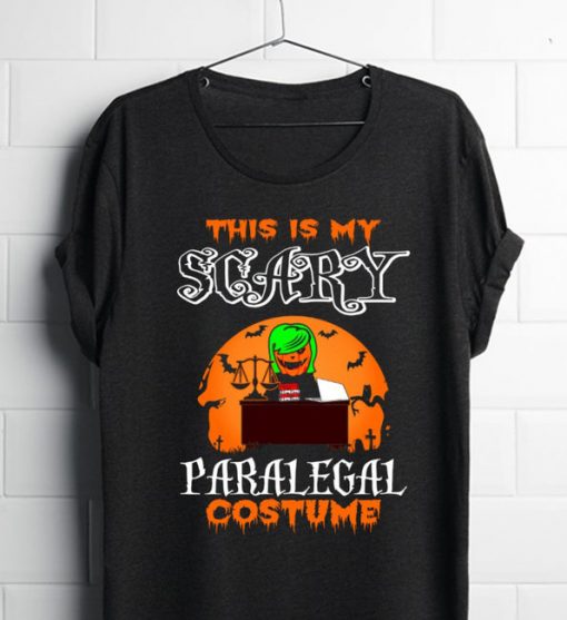 This Is My Scary Paralegal Costume Shirt