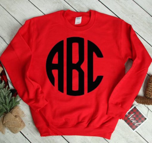 Monogrammed Sweatshirt