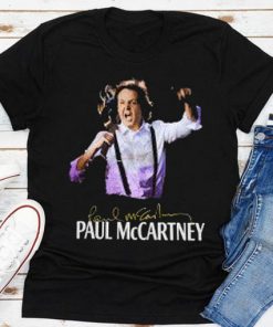 Paul Mccartney Singing T-Shirt