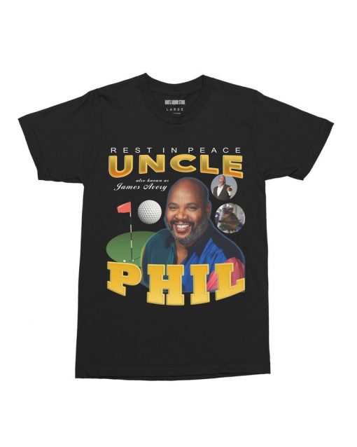 Rest In Peace Uncle Phil Black Tee