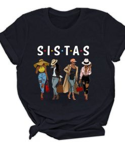 Sistas Awesome Afro Girl T Shirt