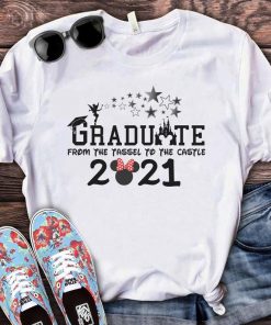 Disney From Tassel to the Castle Graduation shirt