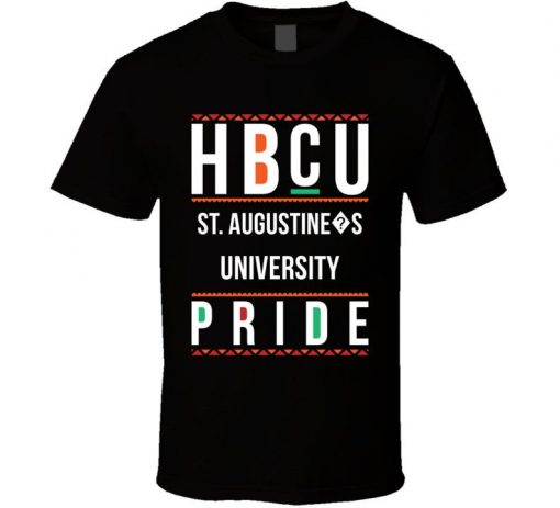 Hbcu St Augustines University Pride T Shirt