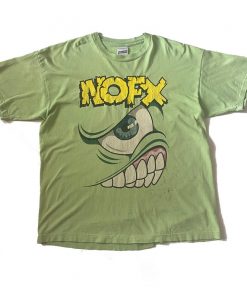 Mid 90s NOFX 'Mons Tour' vintage t-shirt