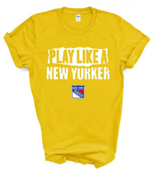 Play Like A New Yorker T Shirt