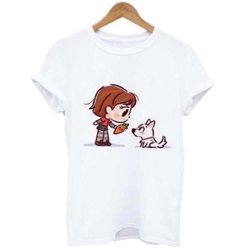 Princess funny sweet dog casual t-shirt