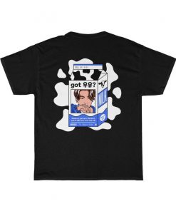 Jungkook Milk T Shirt Back