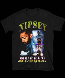 Nipsey Hussle Vintage Inspired 90's Rap T-Shirt