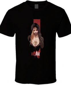 Resident Evil 8 Village Lady Dimitrescu Daughter Artwork T Shirt