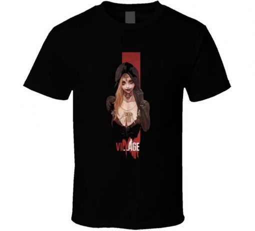 Resident Evil 8 Village Lady Dimitrescu Daughter Artwork T Shirt