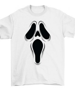 Scream Ghost Face Scary Movie Halloween T Shirt