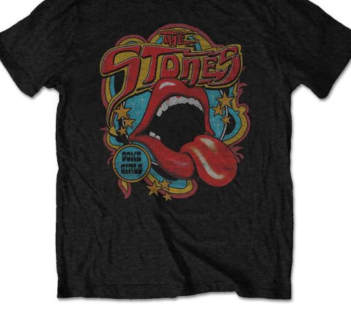 The Rolling Stones Some Girls Keith Richards Official Tee T-Shirt