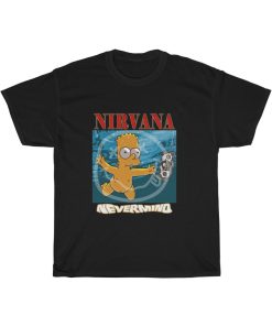 Bart Simpson Nirvana Nevermind Unisex T-Shirt THD