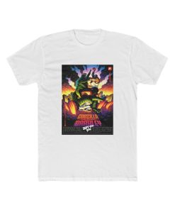 Godzilla Vs. Charles Barkley Poster T-Shirt thd