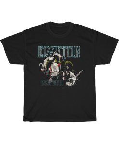 Led Zeppelin 1975 Tour T-Shirt thd