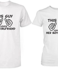 THIS LOVES COUPLE T SHIRT THD