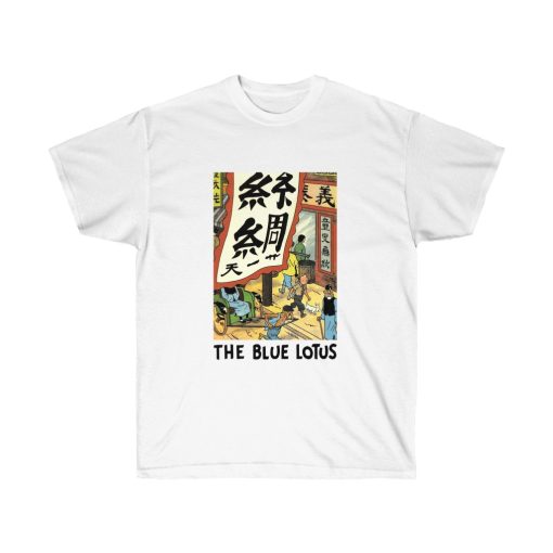 The Blue Lotus Tintin T-Shirt thd