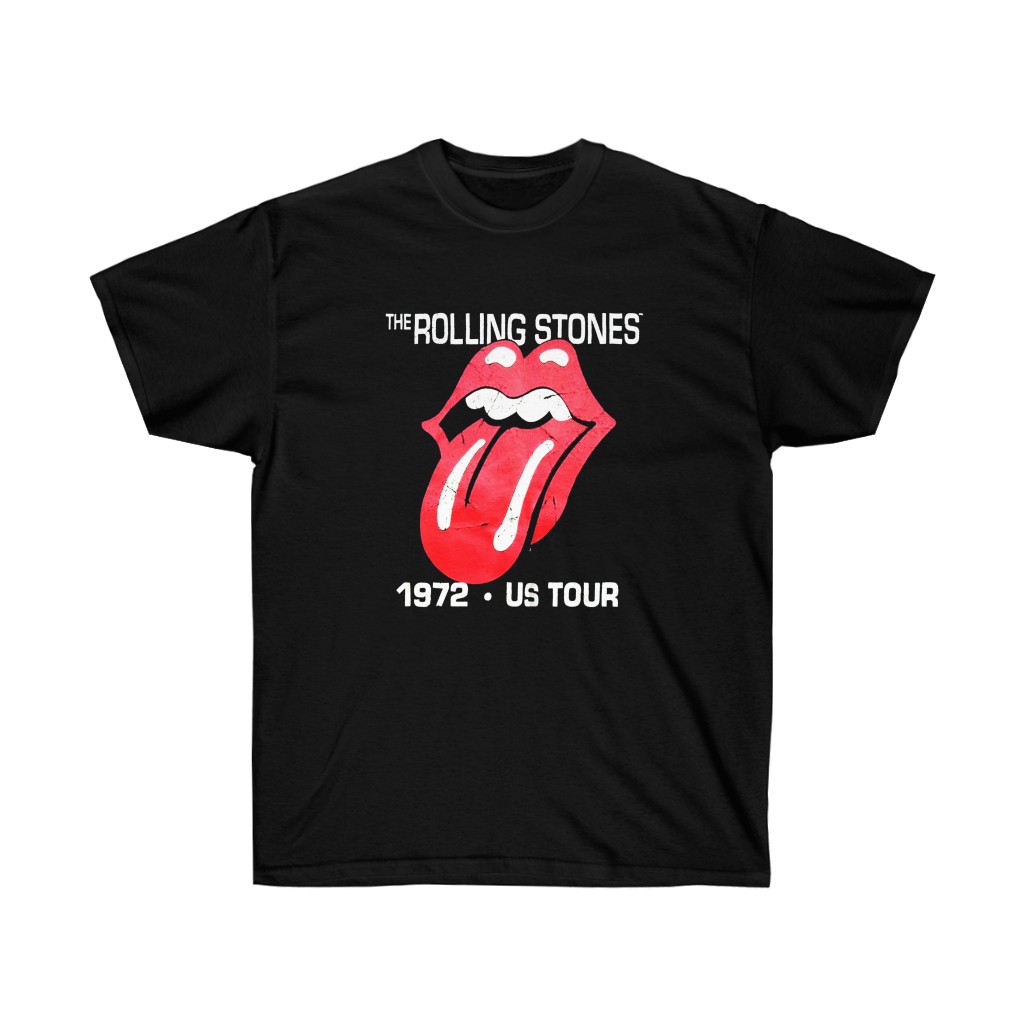 The Rolling Stones 1972 US Tour T-Shirt thd - Teesofyou