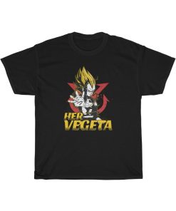 Vegeta and Bulma T shirt couple THD (2)