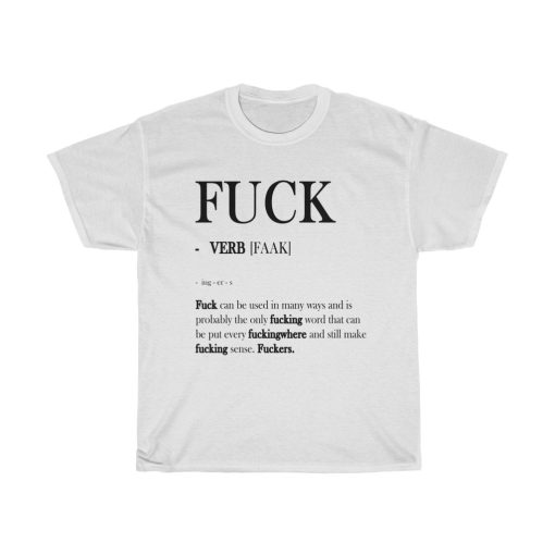 Fuck Verb Faak T shirt THD