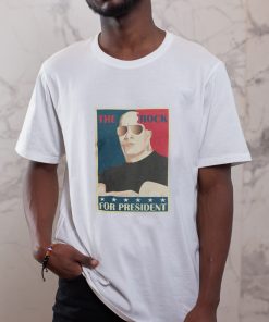 The Rock for President T-shirt