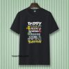 Fathers Day T-Shirt Daddy Favourite POKEMON T-Shirt