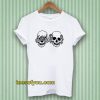 Hear See No Evil Skull T-shirt