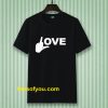 Love Middle Finger Logo T-Shirt