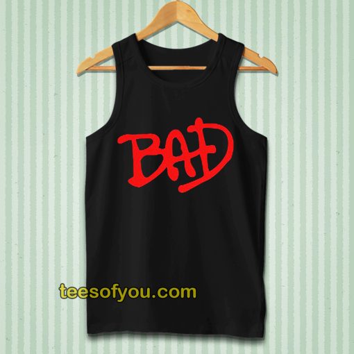 Michael Jackson Bad Tanktop