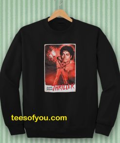 Michael Jackson Thriller Poster Sweatshirt