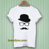 Mustache Men's Short Sleeve Tee Tshirt