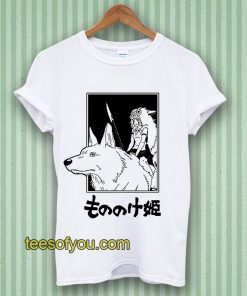 Princess Mononoke Tee Inspired by the anime Tshirt