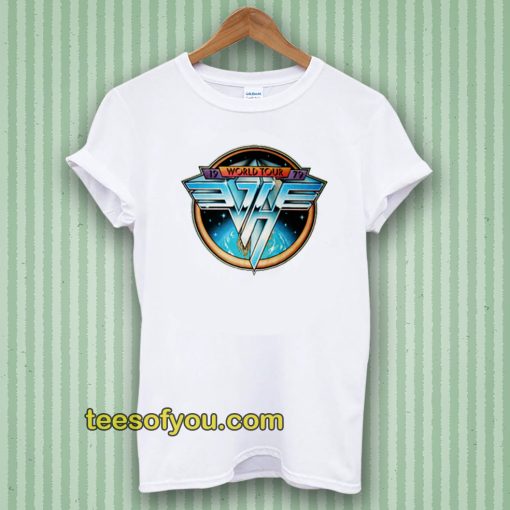 Van Halen World Tour 1979 Ringer Tshirt